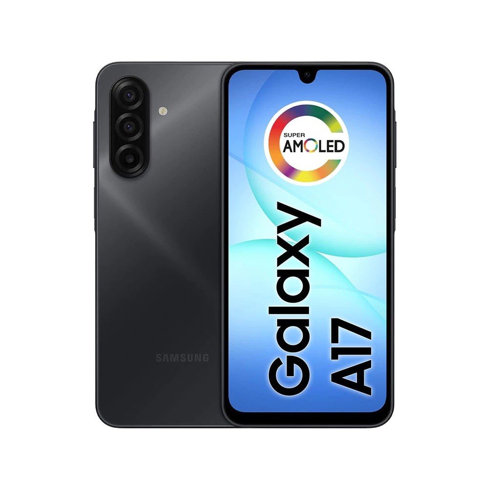 Celular Samsung Galaxy A17 4G Tela 6.7 256GB Super AMOLED Câmera Tripla 50MP - Cinza