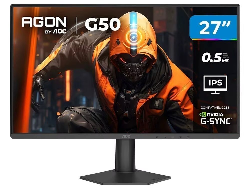 Monitor Gamer AOC AGON G50 (VERSÃO DE 27 POLEGADAS)
