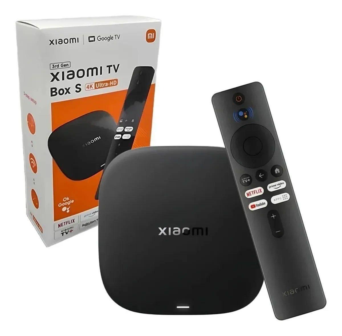 Nova XIAOMI Tv Box S 4k 3ª Geração