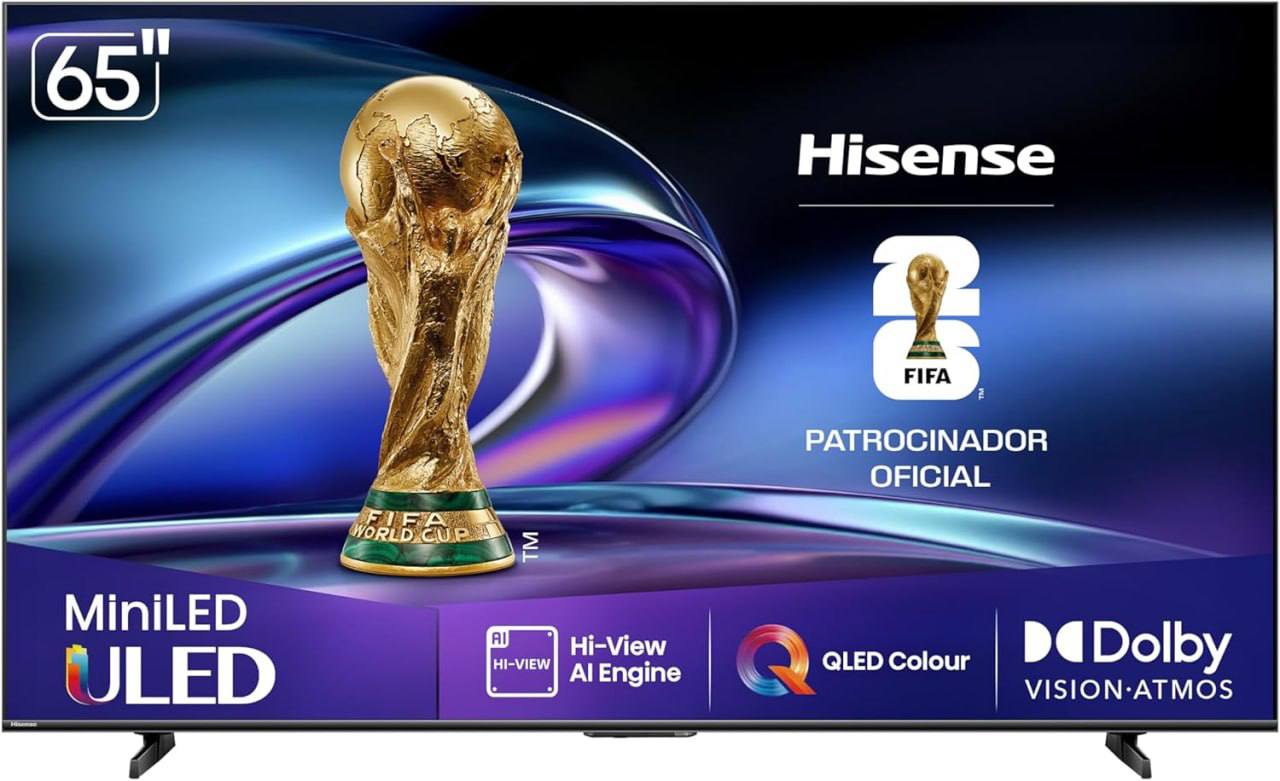 Smart TV Hisense Vidaa 65" ULED 4k UHD (65U6QV)
