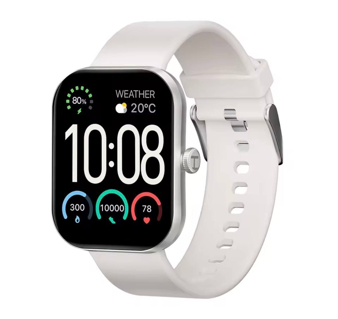 Smartwatch HAYLOU S6, 2.01'' com ip68 á prova de água