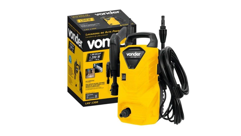 Lavadora Alta Pressão Lav1300 Vonder