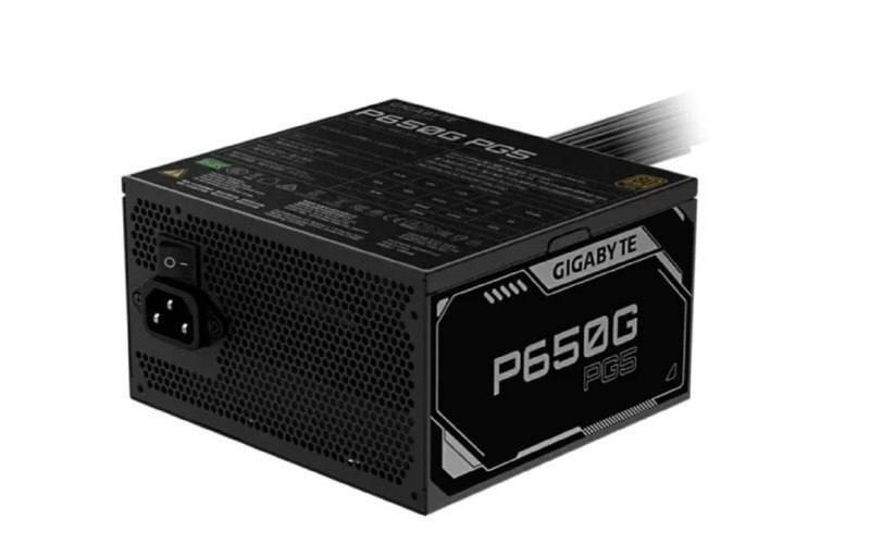 Fonte Gigabyte P650G PG5, 650W, 80 PLUS Gold, PFC Ativo, Preto