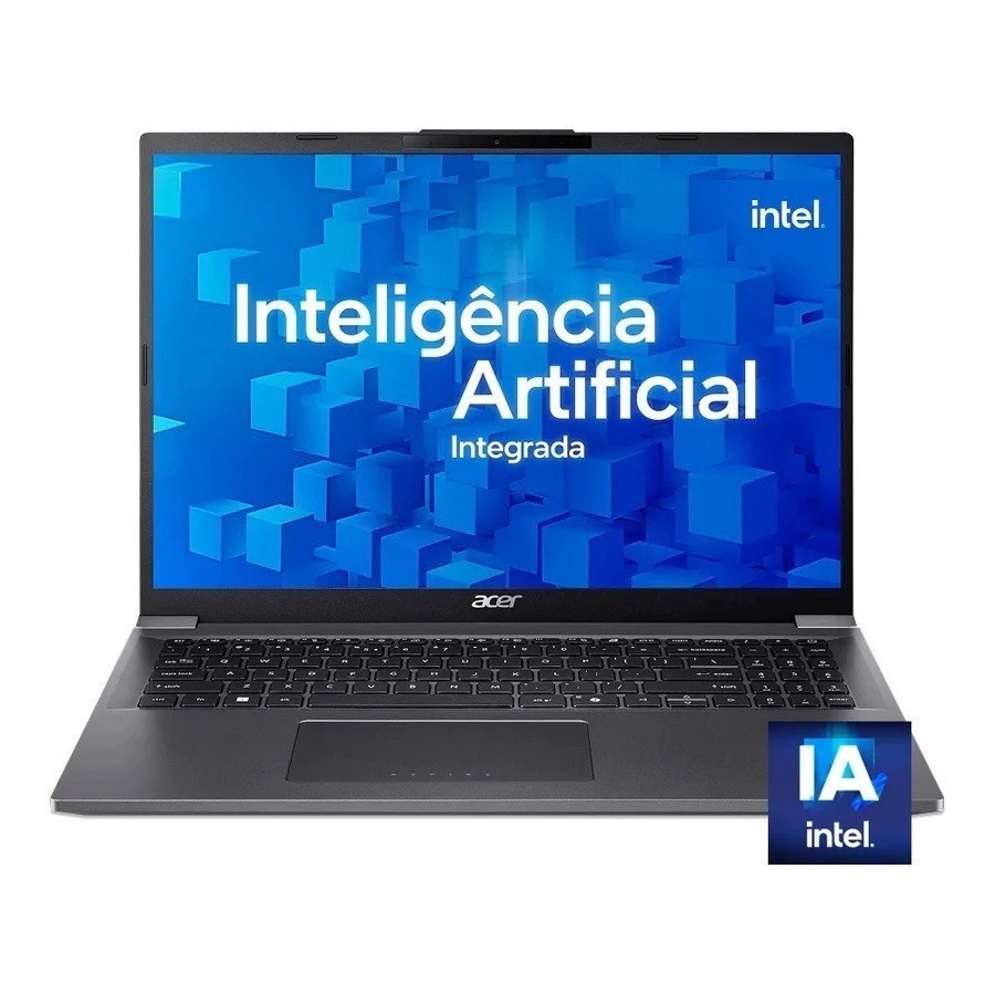 Notebook Acer A16-71m-55h0 Core Ultra 5 512 Ssd Wuxga Cinza/aço