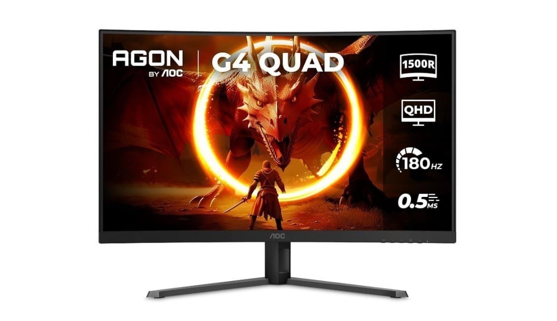 Monitor Gamer Curvo AOC AGON QUAD 32, VA