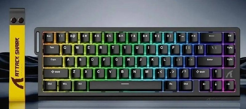 Teclado Magnético Attack Shark X68HE
