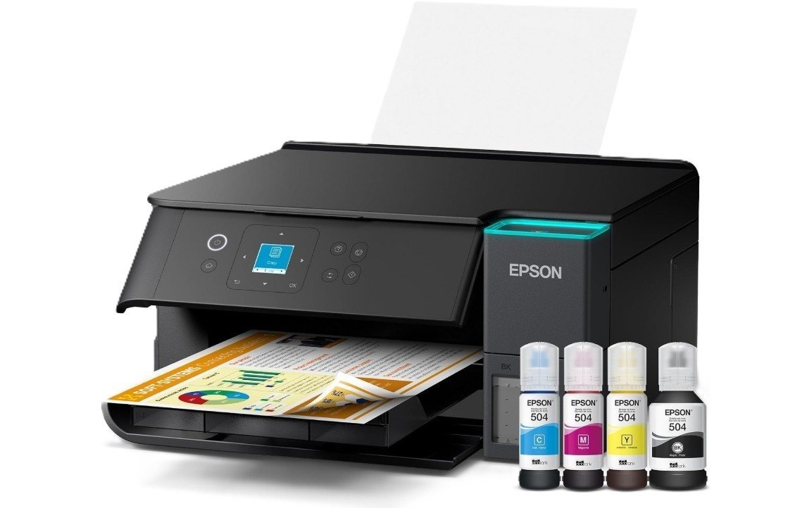 Multifuncional Epson EcoTank L4360, imprime frente e verso automático, Wi-Fi