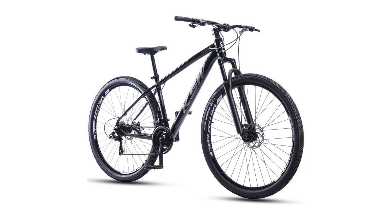 Bicicleta Bike Aro 29 Ksw Xlt100 21 Velocidades Marcha Aero Alumínio Freio a disco Suspensão Mtb