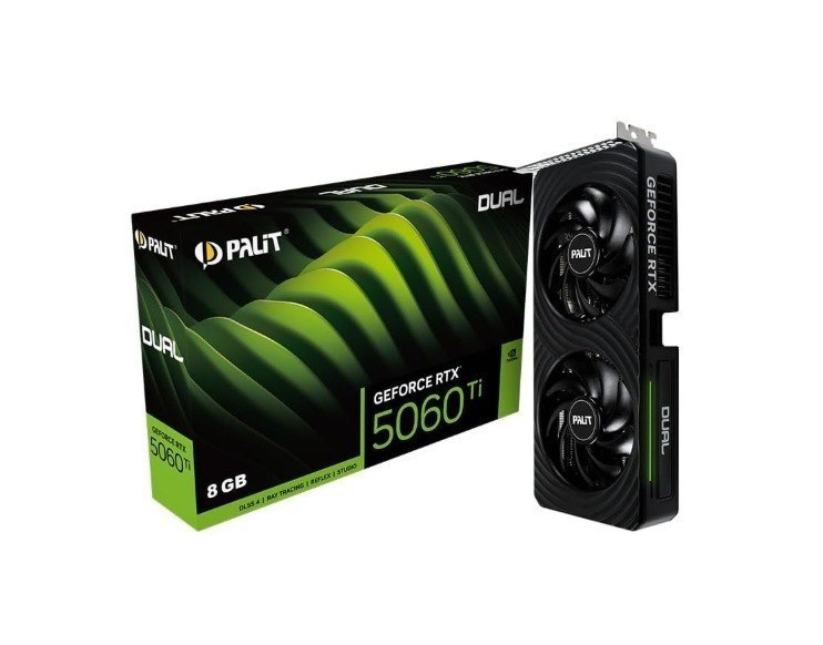 Palit GeForce RTX 5060 Ti Dual (8GB GDDR7)