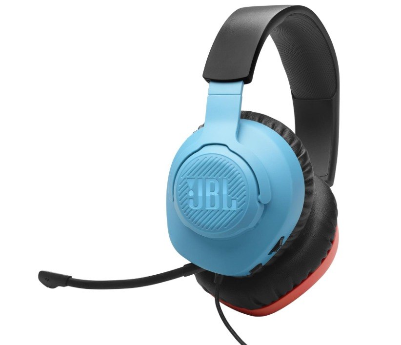 JBL, Fone de Ouvido Com Fio, JBL, Quantum 100M2, Headset Gamer, Over Ear, Microfone Removível