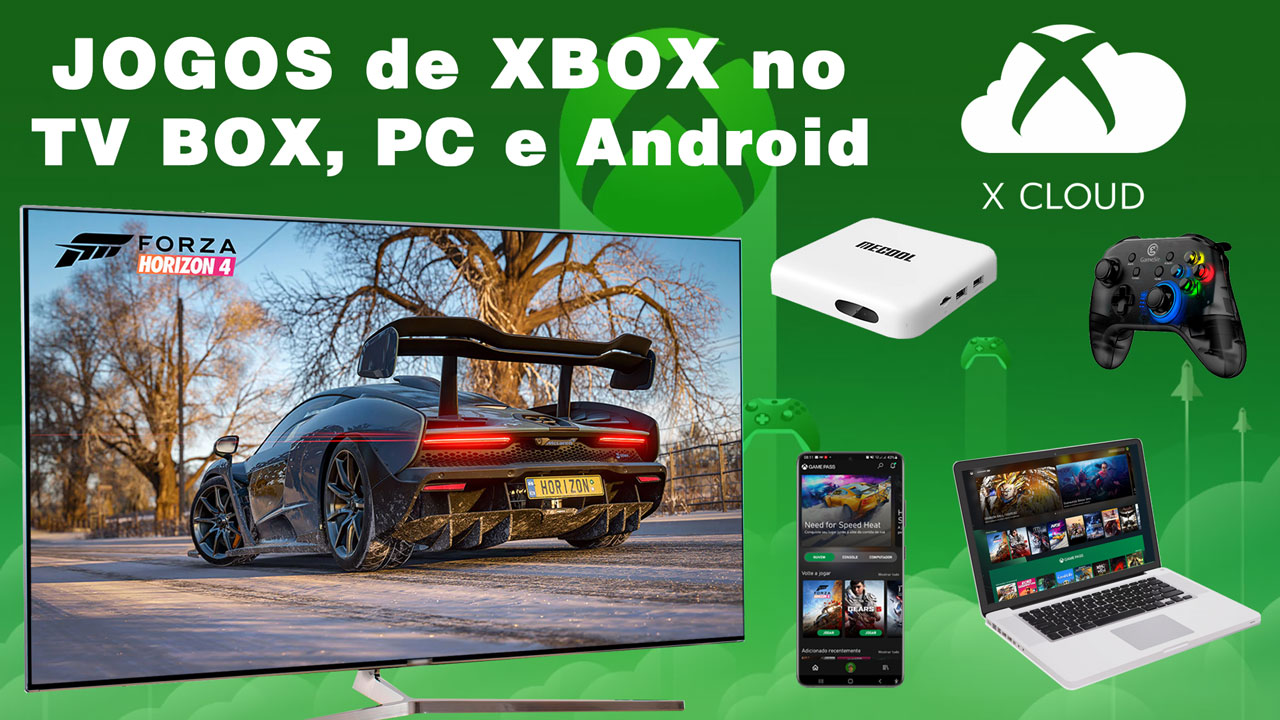 xCloud na TV Box: como instalar por pendrive p/ jogar em TV Box (Mi Box) 